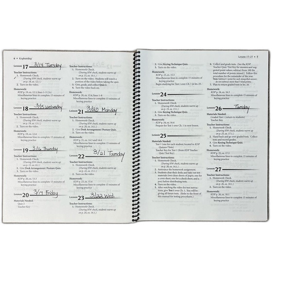 Abeka Keyboarding And Document Processing Curriculum Lot of 6 Books Grade10-12 - Picture 4 of 6